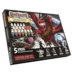 Army Painter Gamemaster Character Starter Role-playing Paint Set