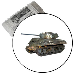 Bolt Action Sherman M4A3 (76mm) with Wooden Armour