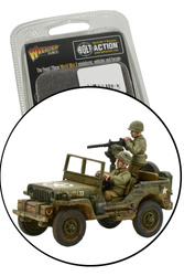 Bolt Action US Army Jeep with .30 Cal MMG