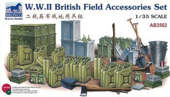 Bronco AB3562 WWII British field accessories set