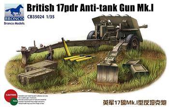 Bronco CB35024 British 17pdr Anti-tank Gun Mk.I