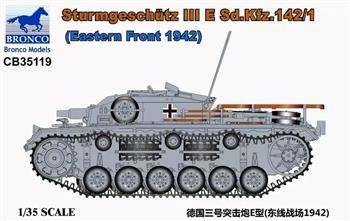 Bronco CB35119 Sturmgeschutz III Ausf E Sdkfz 142