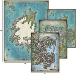 Dungeons&Dragons Tomb of Annihilation Map Set - zestaw map