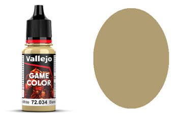 Farba Vallejo Game Color 72034  Bone White 18 ml (2023)