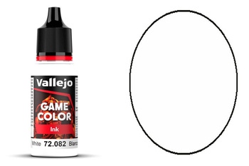 Farba Vallejo Game Color 72082 Ink White 18 ml (2023)