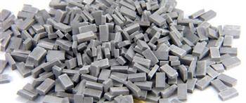 Green Stuff World Model bricks - gray (500 szt)