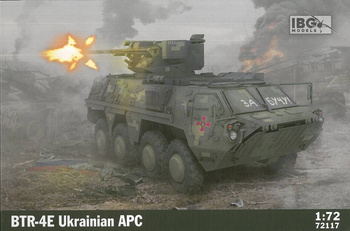 IBG 72117 BTR-4E Ukrainian APC model plastikowy do sklejenia i pomalowania