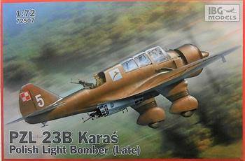 IBG 72507 PZL 23B Karaś Polish Light Bomber - Late