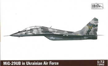 IBG 72902 MiG-29UB in Ukrainian Air Force model plastikowy do sklejenia i pomalowania