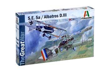 Italeri 1374 S.E. 5a/Albatros D.III
