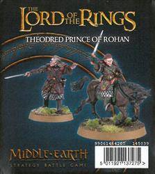 LOTR Theodred Prince of Rohan foot and mounted