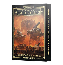 Legions Imperialis The Great Slaughter Army Cards