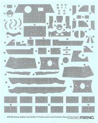 Meng SPS-050 Panther Ausf.A Late Pr. Zimmerit Dec.