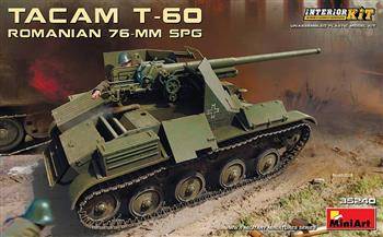 Mini Art 35240 TACAM T-60 Romanian 76-mm SPG