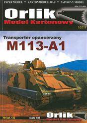 Model kartonowy Orlik 132 Transporter opancerzony M113-A1