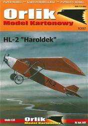 Model kartonowy Orlik A041 Awionetka HL-2 "Haroldek"