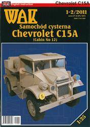 Model kartonowy WAK 1-2/11 Chevrolet C15A (Cab.12)