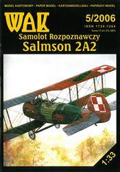 Model kartonowy WAK 5/06 Salmson 2A2