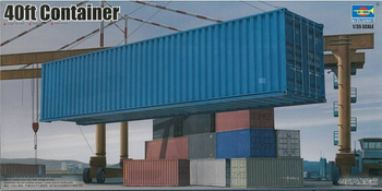 Model plastikowy do sklejenia i pomalowania Trumpeter 01030 40ft Container