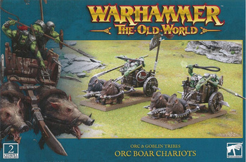Orcs&Goblin Orc Boar Chariots