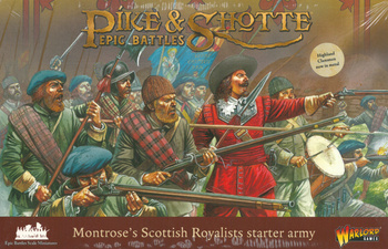 Pike&Shotte Epic Battles Montrose's Scottish Royalists Starter Army