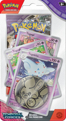 Pokemon TCG Scarlet & Violet Temporal Forces Premium Checklane Blister  Togekiss