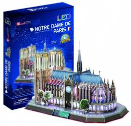 Puzzle 3D 149 el. LED Katedra Notre Dame