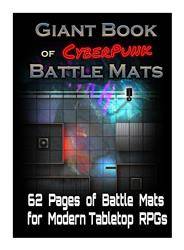 RPG Giant Book of CyberPunk Battle Mats - mapy