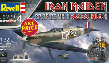 Revel 05688 Spitfire Mk.II Aces High Iron Maiden zestaw upominkowy