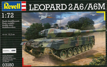 Revell 03180 Leopard 2A6/A6M model plastikowy do sklejenia