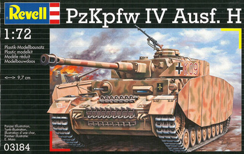 Revell 03184 Pzkpfw IV Ausf. H model plastikowy do sklejenia i pomalowania