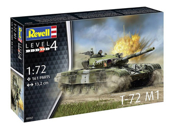 Revell 03357 T-72 M1 model plastikowy do sklejenia i pomalowania.