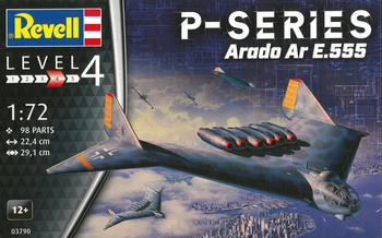 Revell 03790 Arado Ar E.555 model plastikowy do sklejenia i pomalowania