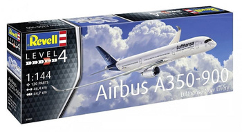 Revell 03881 Airbus A350-900 Lufthansa New Livery model plastikowy do sklejenia i pomalowania