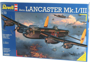 Revell 04300 Avro Lancaster Mk.I/III Model plastikowy samolotu do złożenia, sklejenia i pomalowania