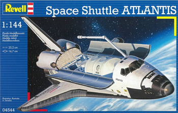 Revell 04544 Space Shuttle Atlantis model plastikowy do sklejenia i pomalowania