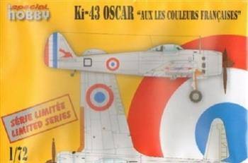 Special Hobby 72178 Ki-43 OSCAR French colors