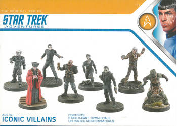 Star Trek Adventures Miniatures Iconic Villains