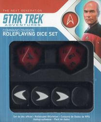 Star Trek Adventures RPG Command Division Dice Set