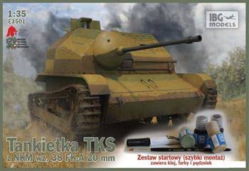 TKS z NKM wz.38 FK-A 20mm - Zestaw startowy