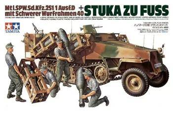 Tamiya 35151 Sd.Kfz.251/1 Ausf.D Stuka Zu Fuss