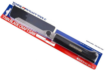 Tamiya 74024 Thin Blade Craft Saw specjalistyczna piłka modelarska z ostrzem ząbkowanym