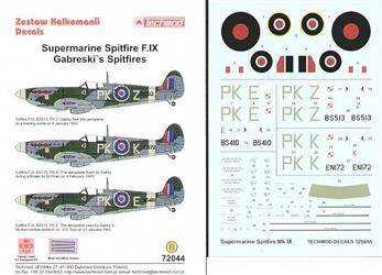 Techmod 72044  Spitfire F.IX - Gabreski's Spitfire