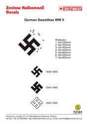 Techmod 72101 German WWII Luftwaffe Swastikas
