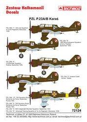 Techmod 72124 PZL P.23A/B Karaś