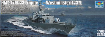 Trumpeter 06721 HMS Type 23 Frigate Westminster(F237) model plastikowy do sklejenia