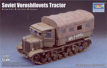 Trumpeter 07110 Soviet Voroshilovets Tractor