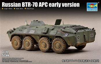 Trumpeter 07137 Russian BTR-70 APC early version