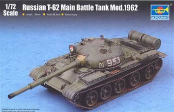 Trumpeter 07146 Russian T-62 MBT Mod.1962