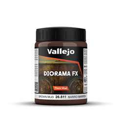 Vallejo Diorama FX 26811 Thick Mud - Brown Mud